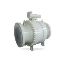 Fire Safe to API 607 Anti Blow-out Stem Cast Steel Trunnion Ball Valve Fire Safe